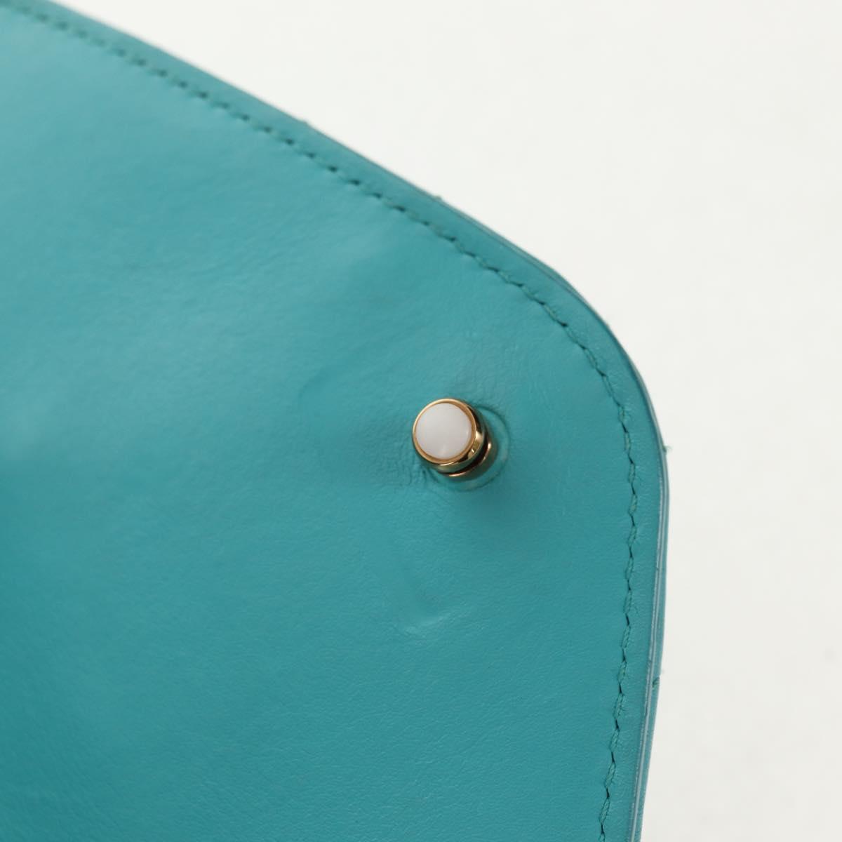 LOUIS VUITTON New Wave PM Heart bag Bag Turquoise Blue M51936 LV Auth 157113M