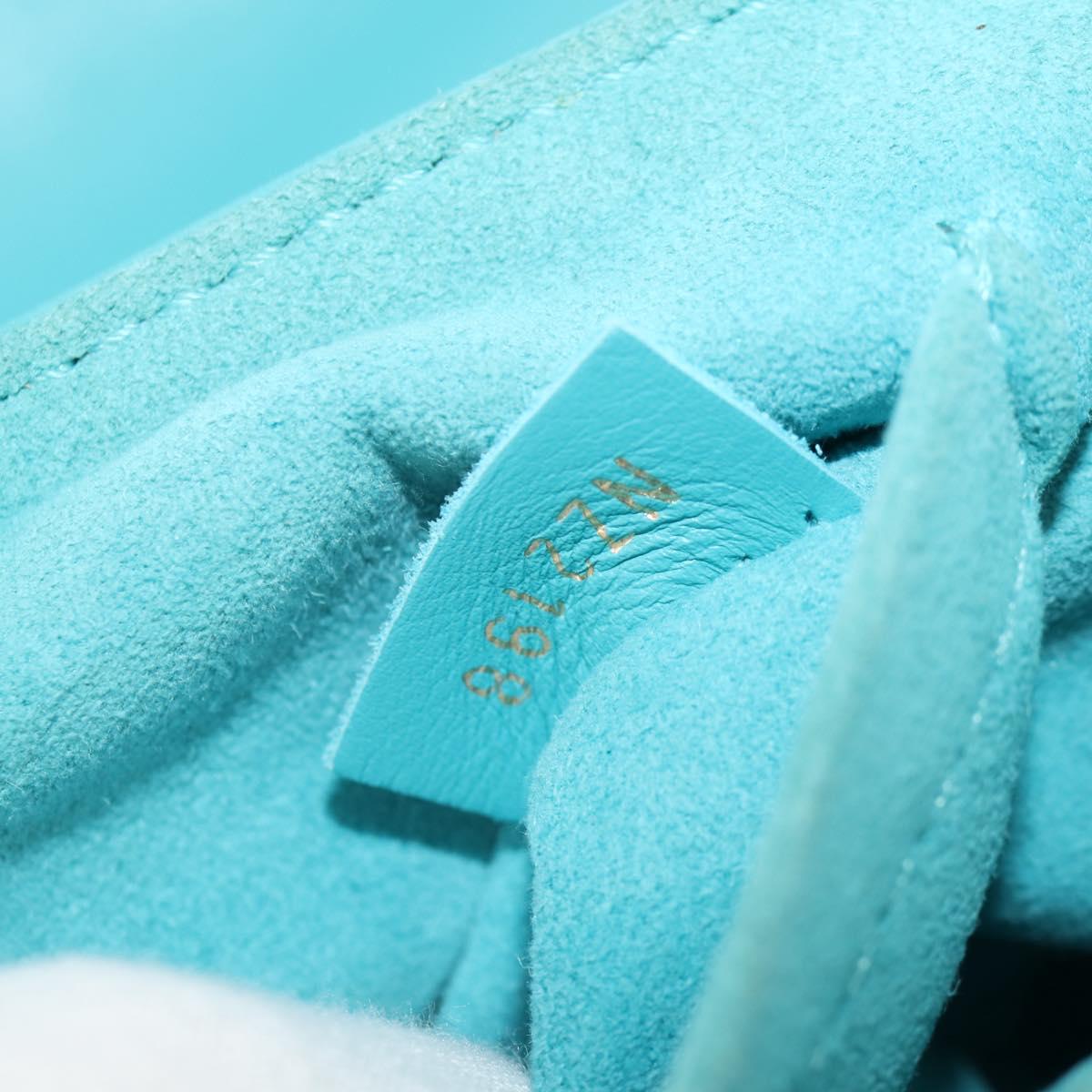 LOUIS VUITTON New Wave PM Heart bag Bag Turquoise Blue M51936 LV Auth 157113M