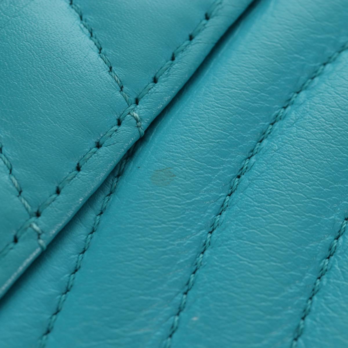 LOUIS VUITTON New Wave PM Heart bag Bag Turquoise Blue M51936 LV Auth 157113M