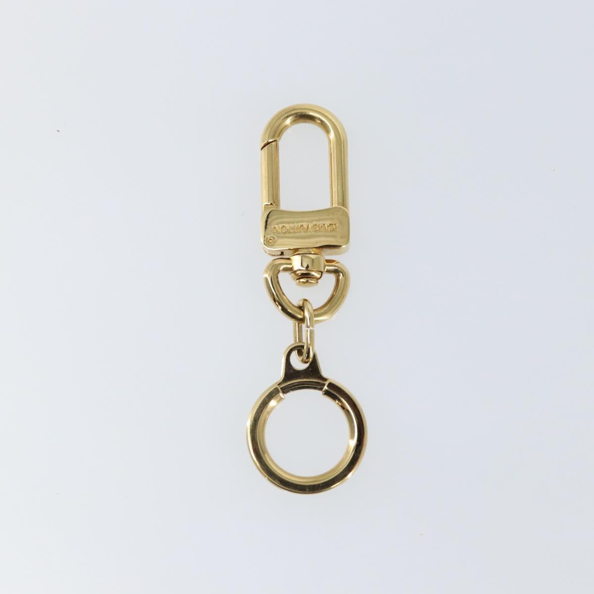 LOUIS VUITTON Anneau Cles Key Holder metal Gold Tone M62698 LV Auth 157165