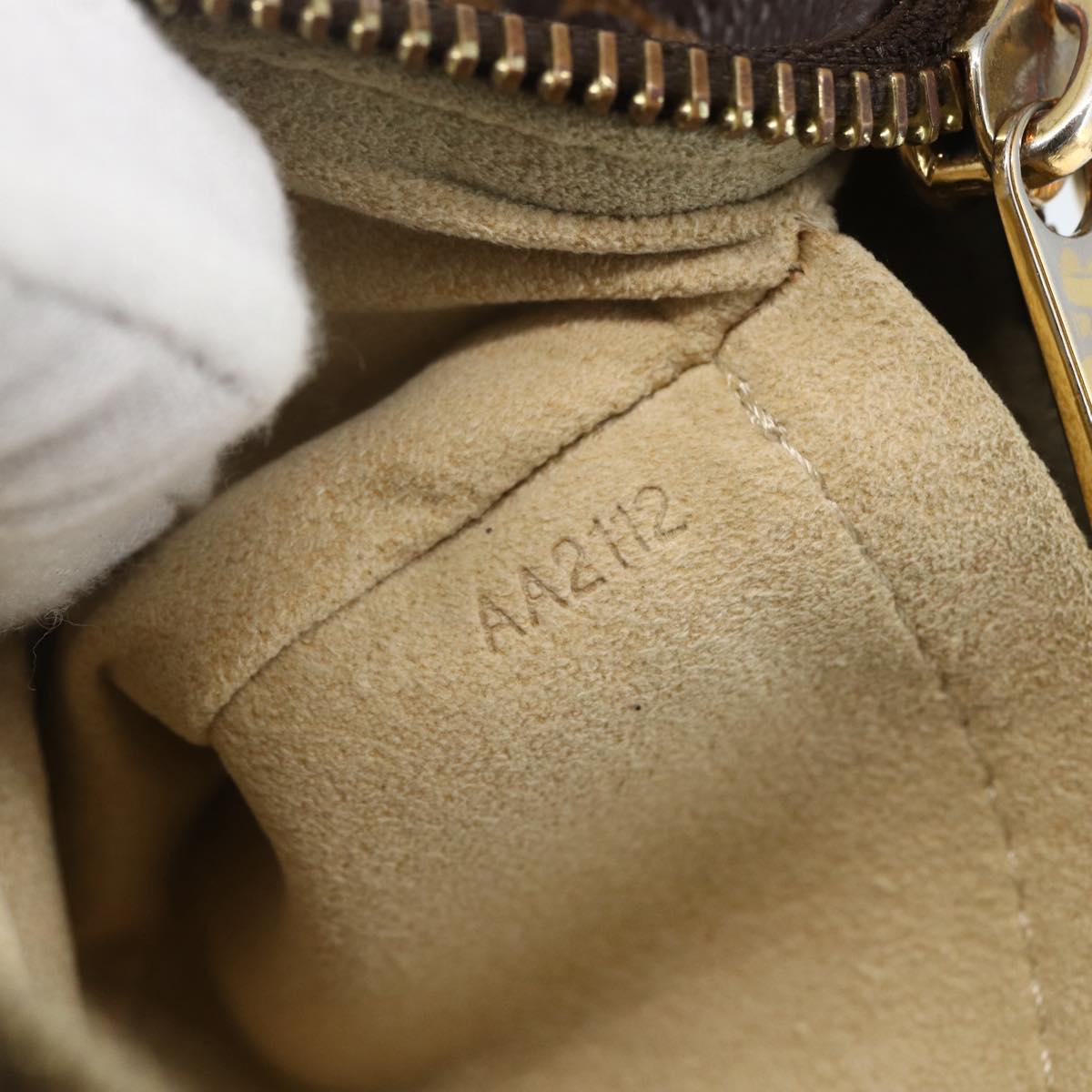 LOUIS VUITTON Monogram Chain Pochette Mila MM Pouch M60094 LV Auth 157172V