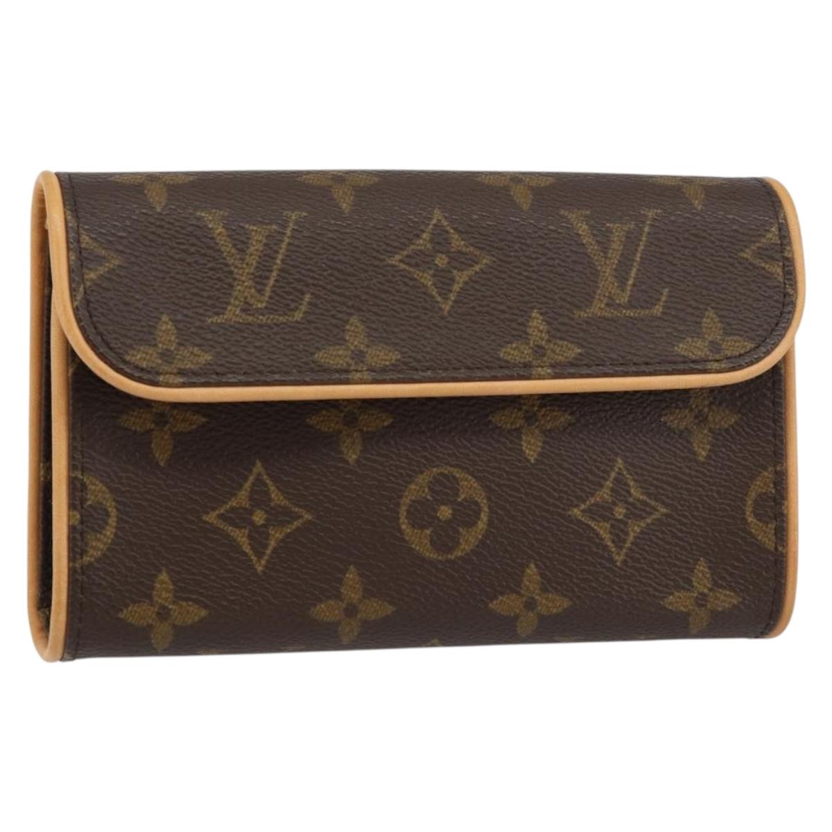 LOUIS VUITTON Monogram Pochette Florentine Waist bag M51855 LV Auth 157176