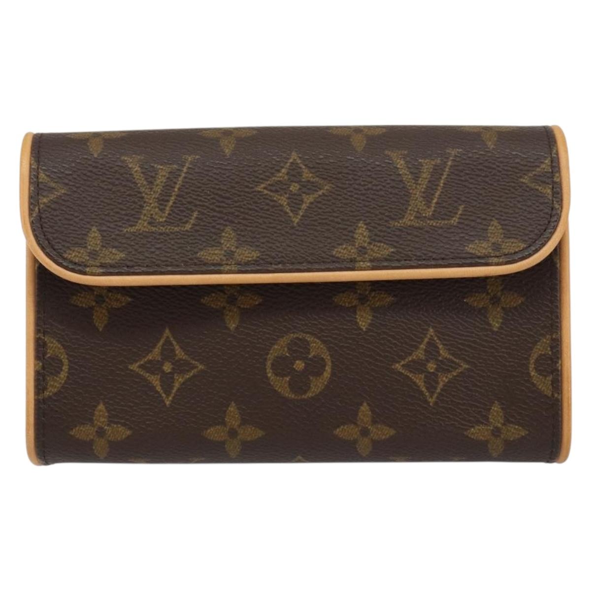 LOUIS VUITTON Monogram Pochette Florentine Waist bag M51855 LV Auth 157176