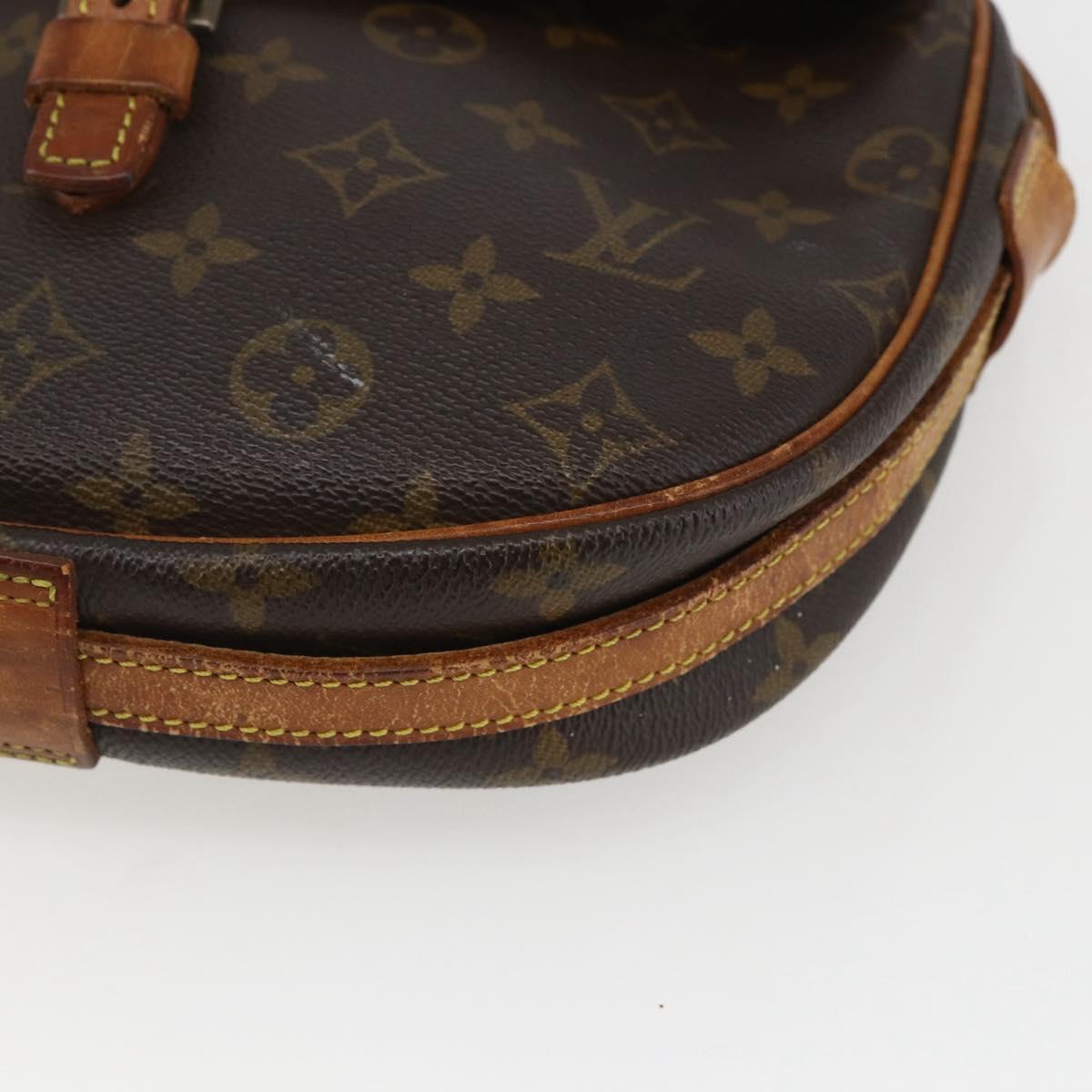 LOUIS VUITTON Monogram Jeune Fille MM Shoulder Bag M51226 LV Auth 157181