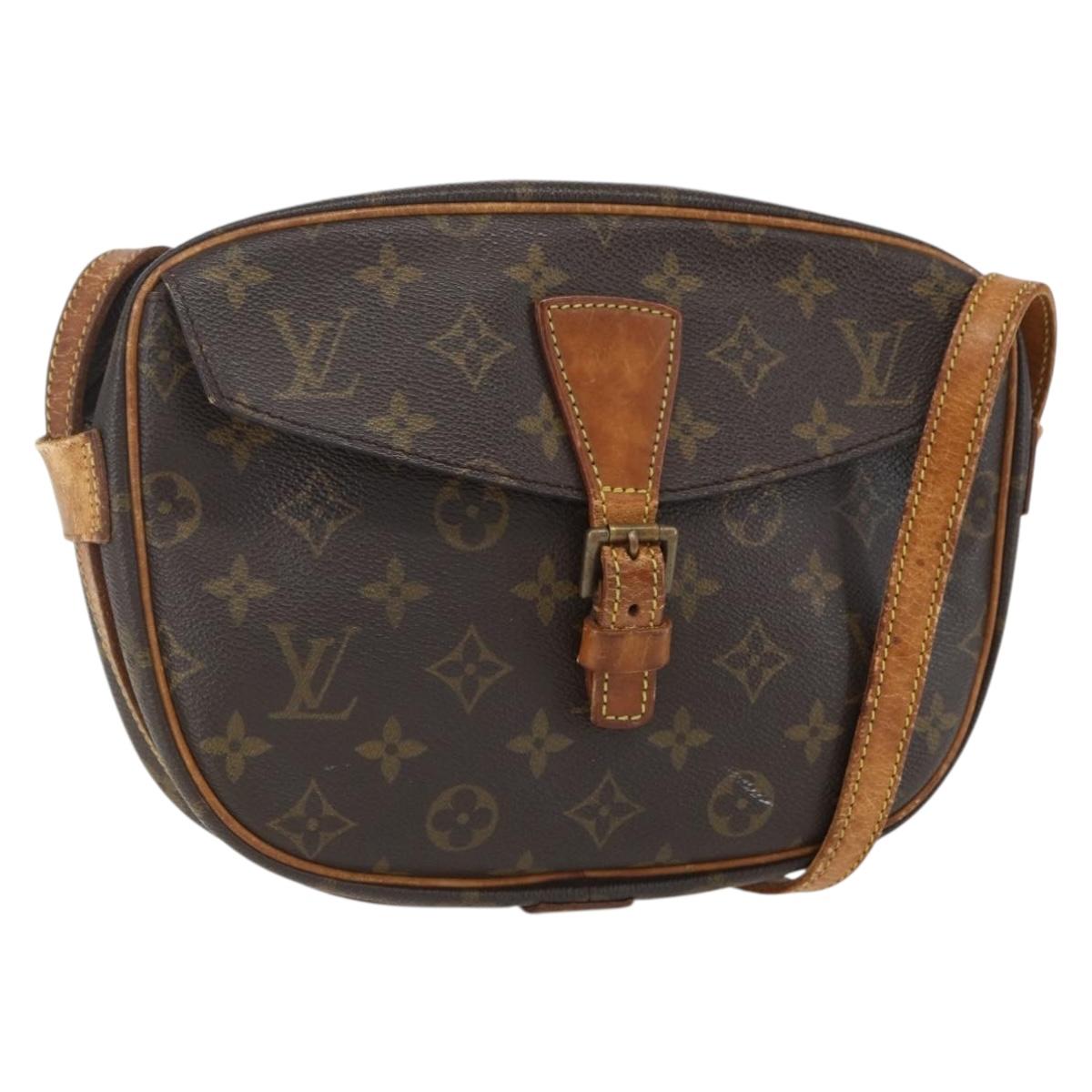 LOUIS VUITTON Monogram Jeune Fille MM Shoulder Bag M51226 LV Auth 157181