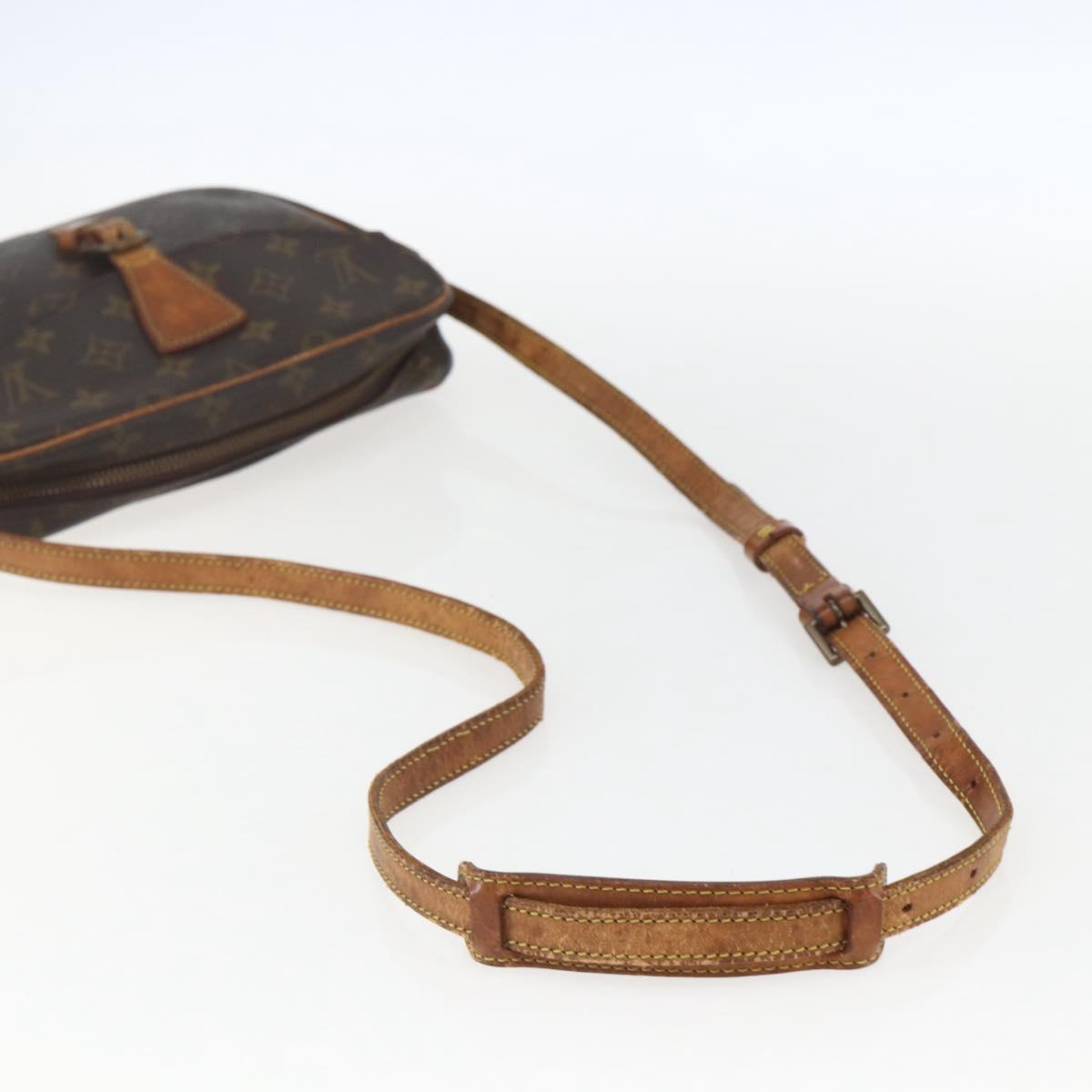 LOUIS VUITTON Monogram Jeune Fille MM Shoulder Bag M51226 LV Auth 157181