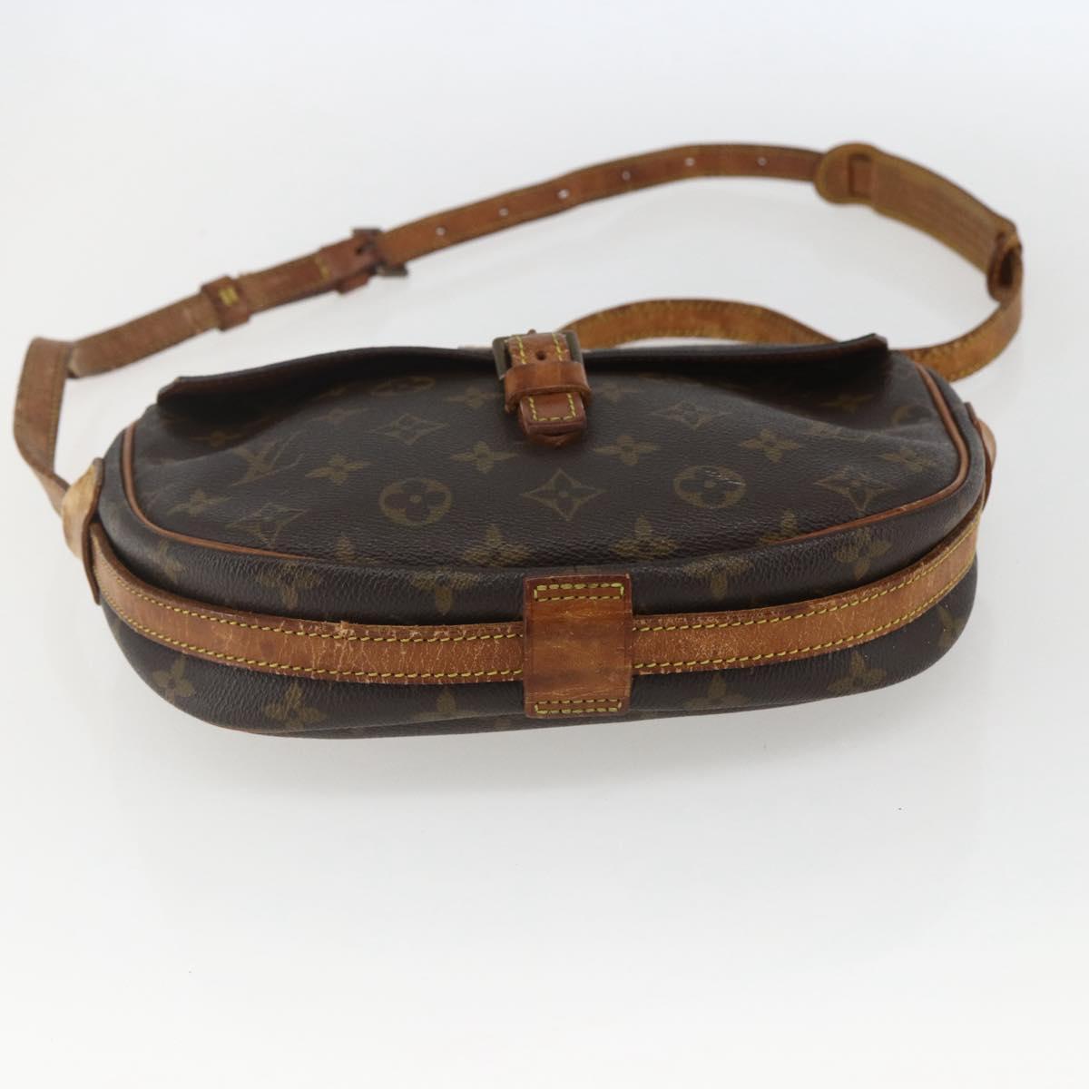 LOUIS VUITTON Monogram Jeune Fille MM Shoulder Bag M51226 LV Auth 157181