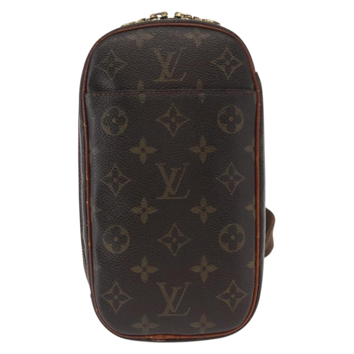 LOUIS VUITTON Monogram Pochette Gange Shoulder Bag M51870 LV Auth 157183