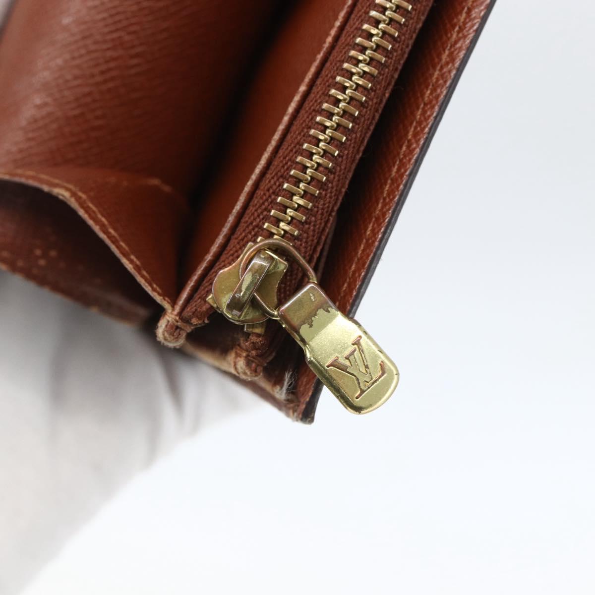 LOUIS VUITTON Graffiti Porte Monnaie Credit Wallet Orange M92190 LV Auth 157191