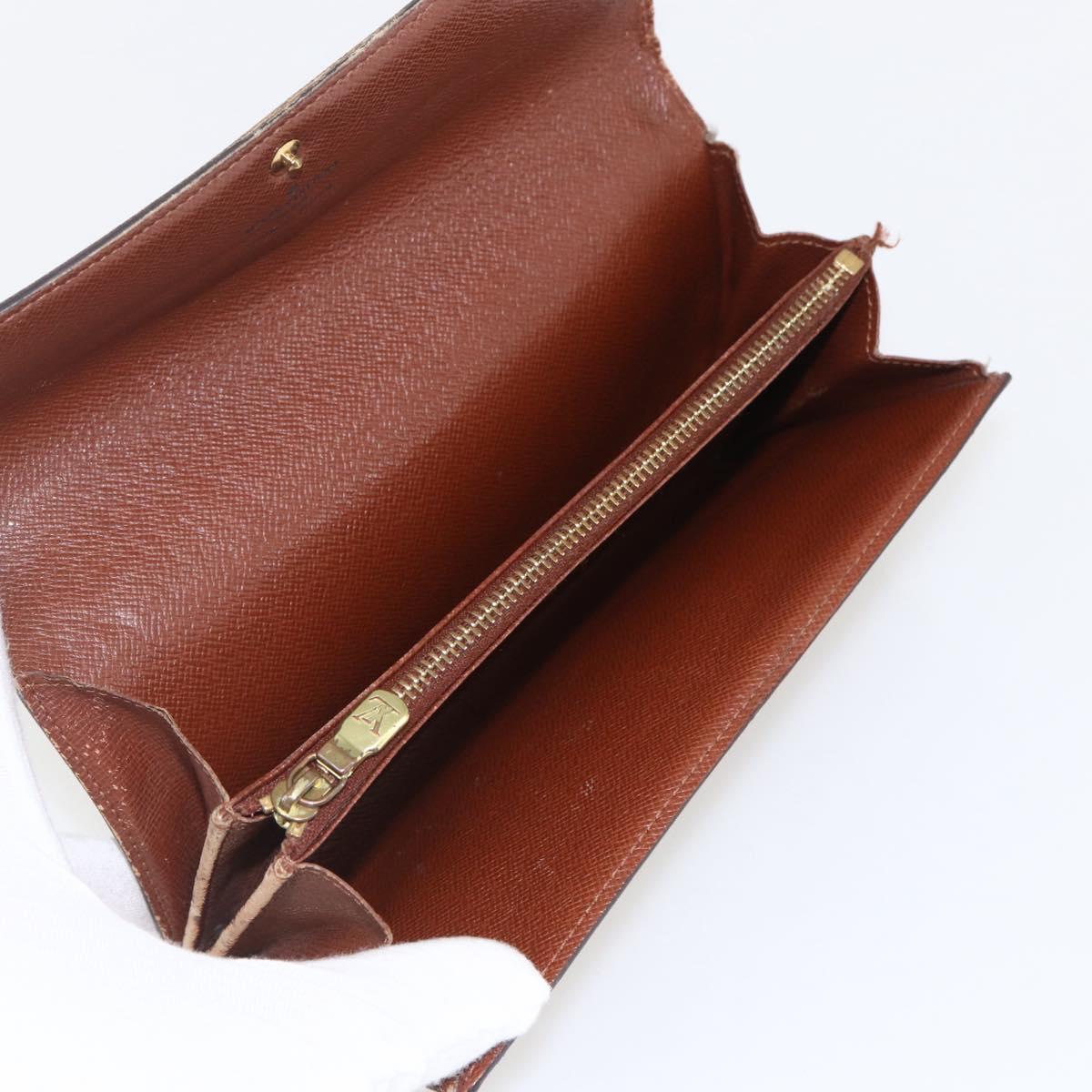 LOUIS VUITTON Graffiti Porte Monnaie Credit Wallet Orange M92190 LV Auth 157191