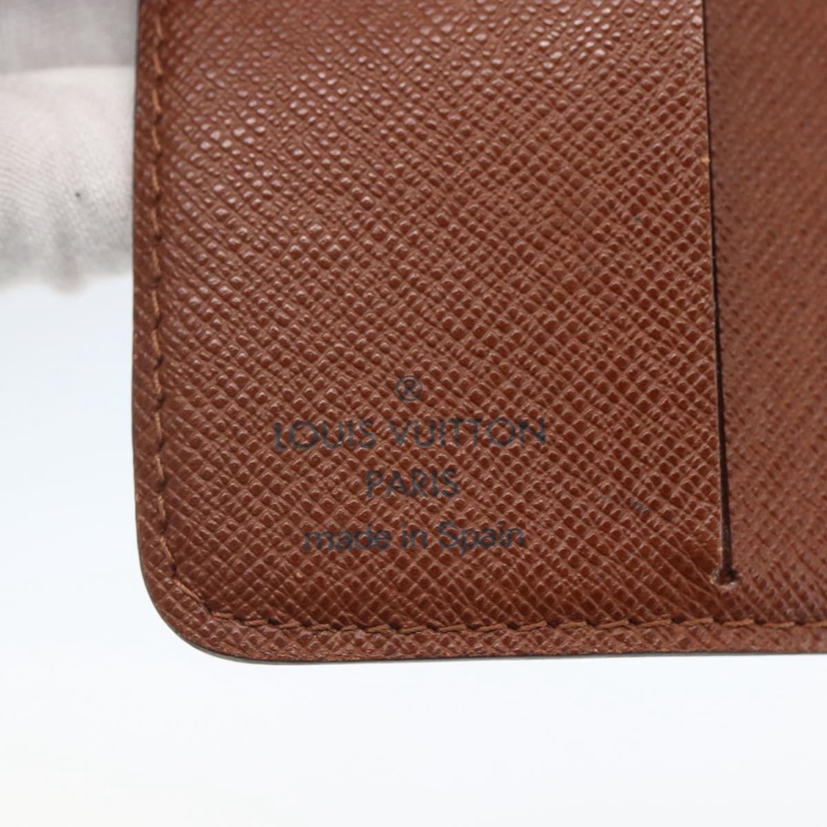 LOUIS VUITTON Monogram Compact Zip Wallet M61667 LV Auth 157192