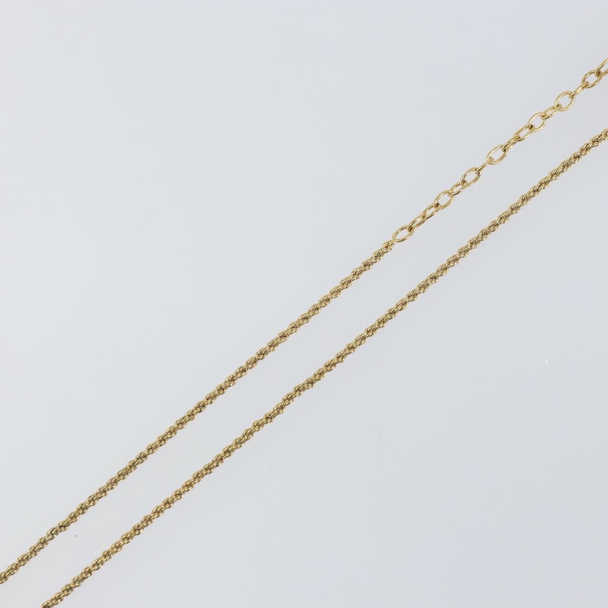 Christian Dior Necklace metal Gold Tone Auth 157194V