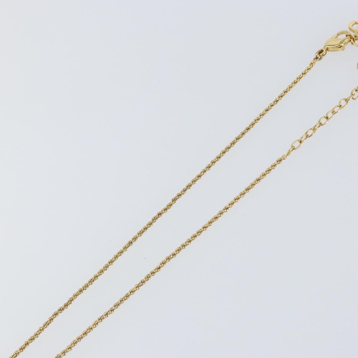 Christian Dior Necklace metal Gold Tone Auth 157194V