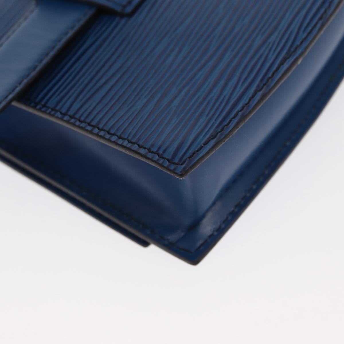 LOUIS VUITTON Epi Ceinture Tilsitt Pochette Waist Bag Blue M52605 LV Auth 157230
