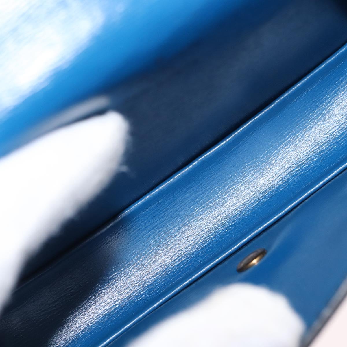 LOUIS VUITTON Epi Ceinture Tilsitt Pochette Waist Bag Blue M52605 LV Auth 157230