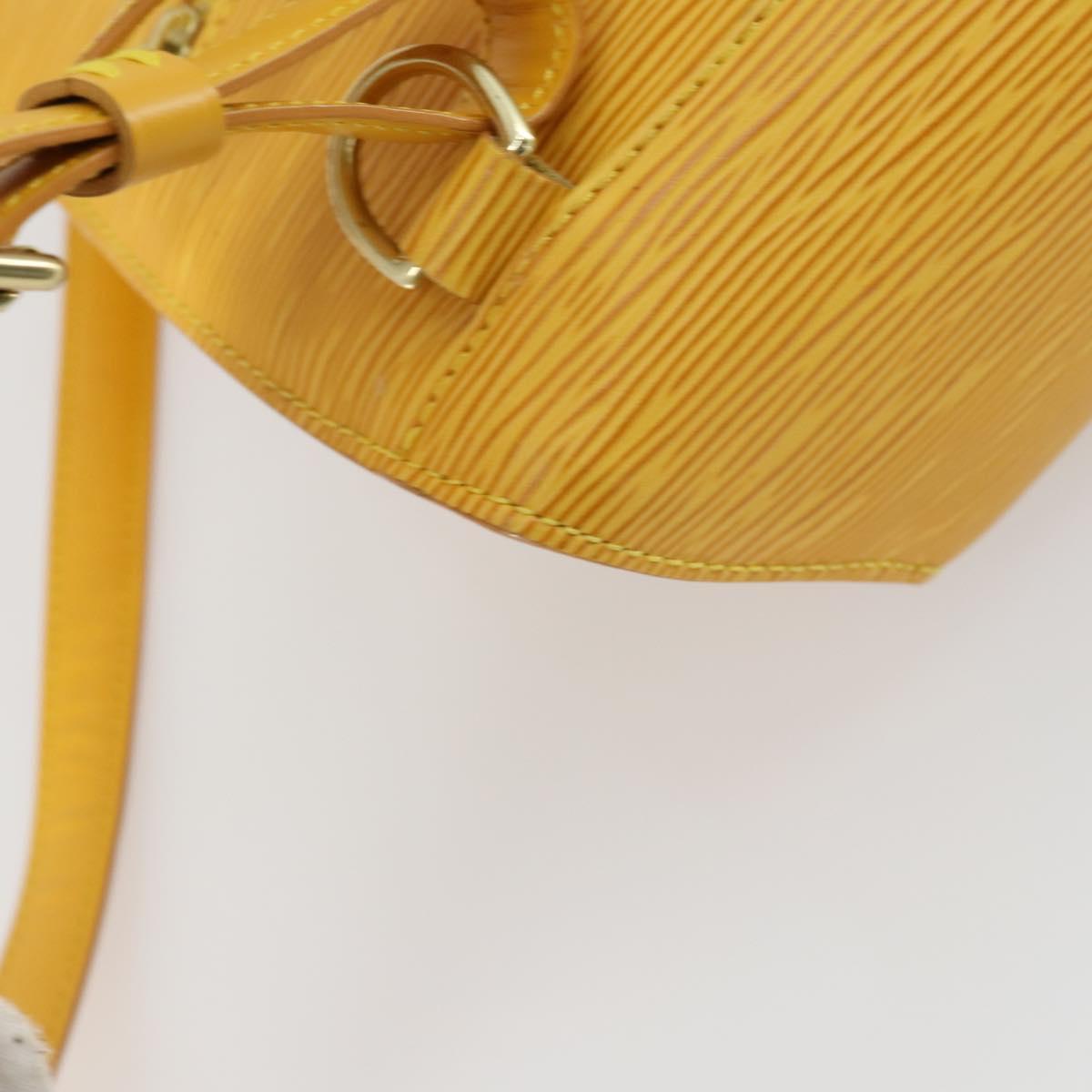 LOUIS VUITTON Epi Mabillon Backpack Yellow M52239 LV Auth 157244