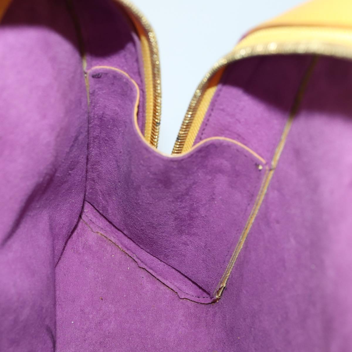 LOUIS VUITTON Epi Mabillon Backpack Yellow M52239 LV Auth 157244