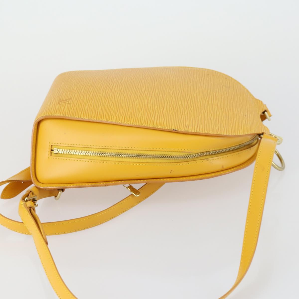 LOUIS VUITTON Epi Mabillon Backpack Yellow M52239 LV Auth 157244