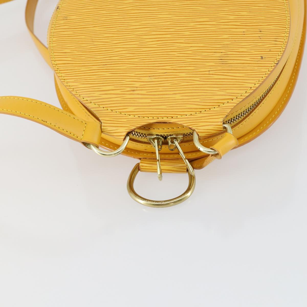 LOUIS VUITTON Epi Mabillon Backpack Yellow M52239 LV Auth 157244