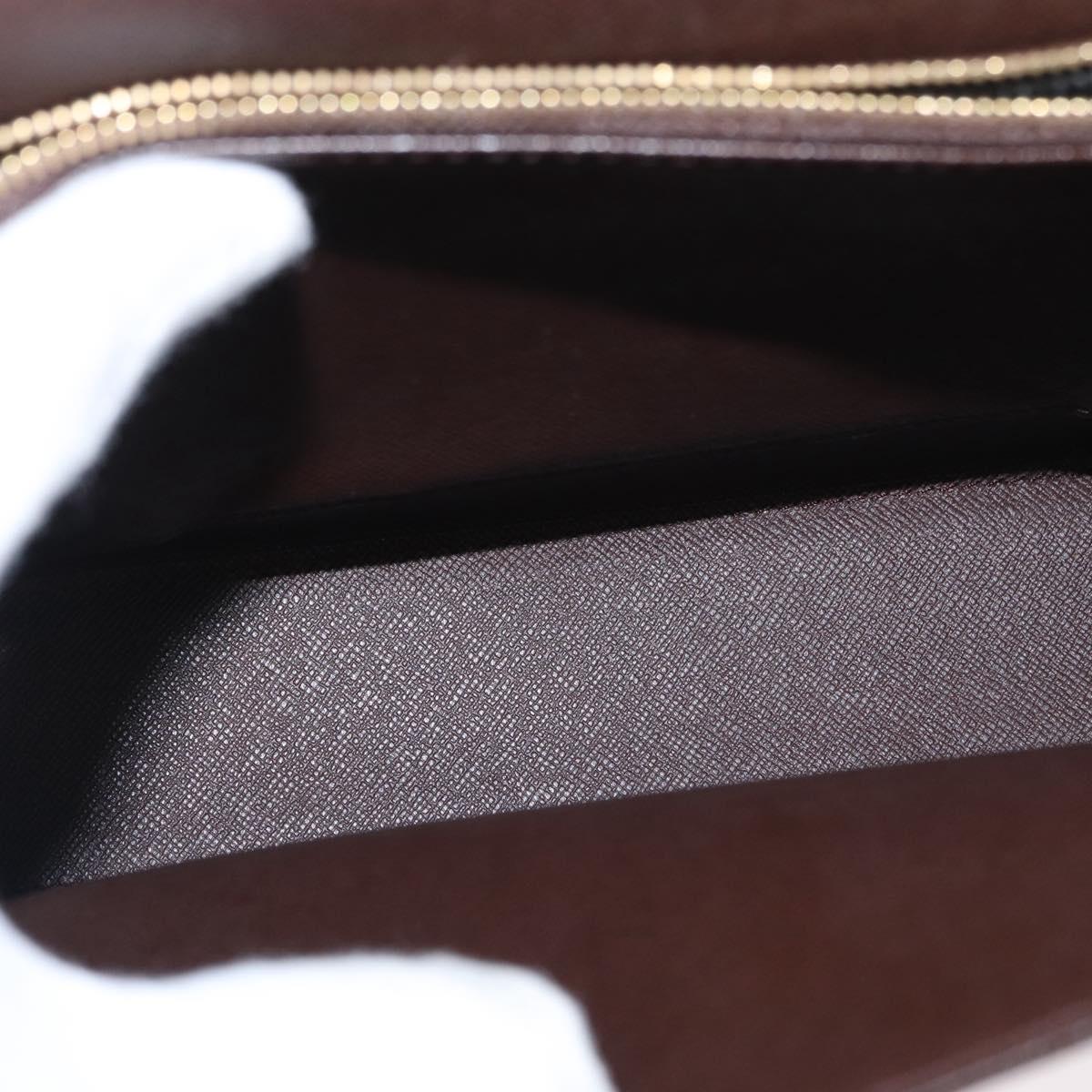 LOUIS VUITTON Damier Ebene Malesherbes Hand Bag N51379 LV Auth 157245