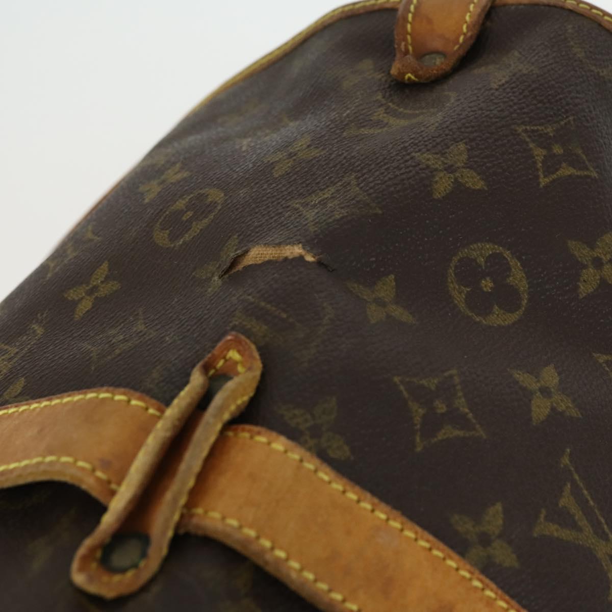 LOUIS VUITTON Monogram Saumur 35 Shoulder Bag M42254 LV Auth 157246