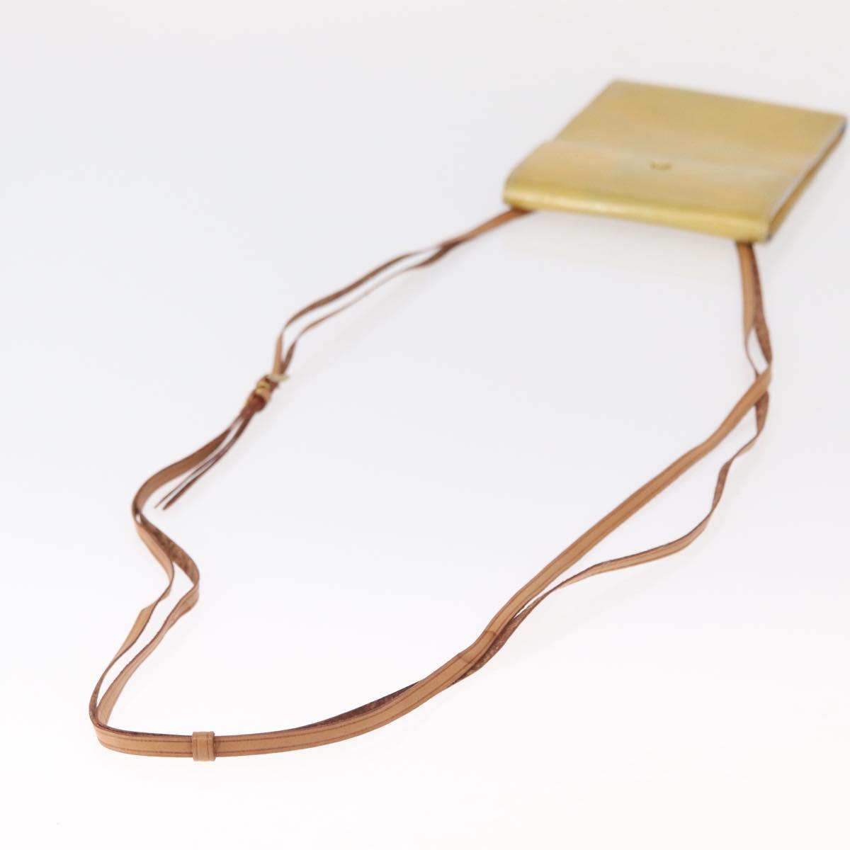 LOUIS VUITTON Monogram Vernis Motto Accessory Pouch Gris M91030 LV Auth 157253