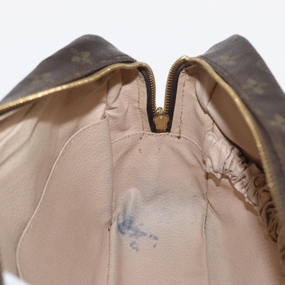 LOUIS VUITTON Monogram Trousse Toilette 28 Clutch Bag M47522 LV Auth 157256