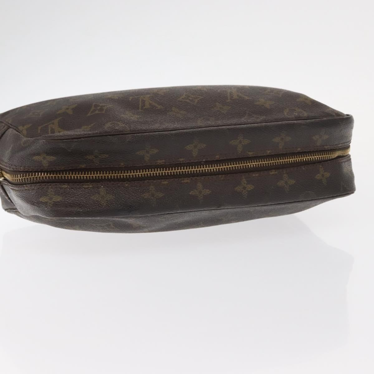 LOUIS VUITTON Monogram Trousse Toilette 28 Clutch Bag M47522 LV Auth 157256