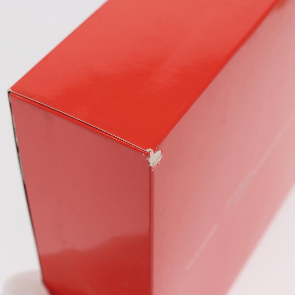 LOUIS VUITTON LV Cup puzzle Paper weight Red White LV Auth 157284SAM