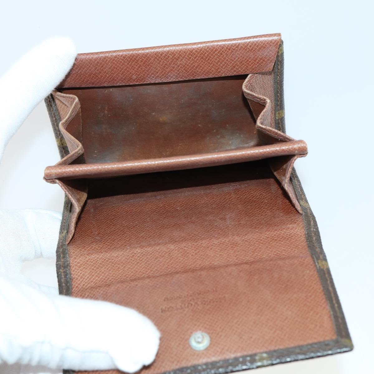 LOUIS VUITTON Monogram Wallet 3 Set LV Auth 157292