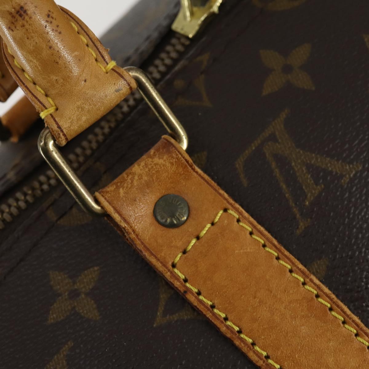 LOUIS VUITTON Monogram Keepall 50 Boston Bag M41426 LV Auth 157303