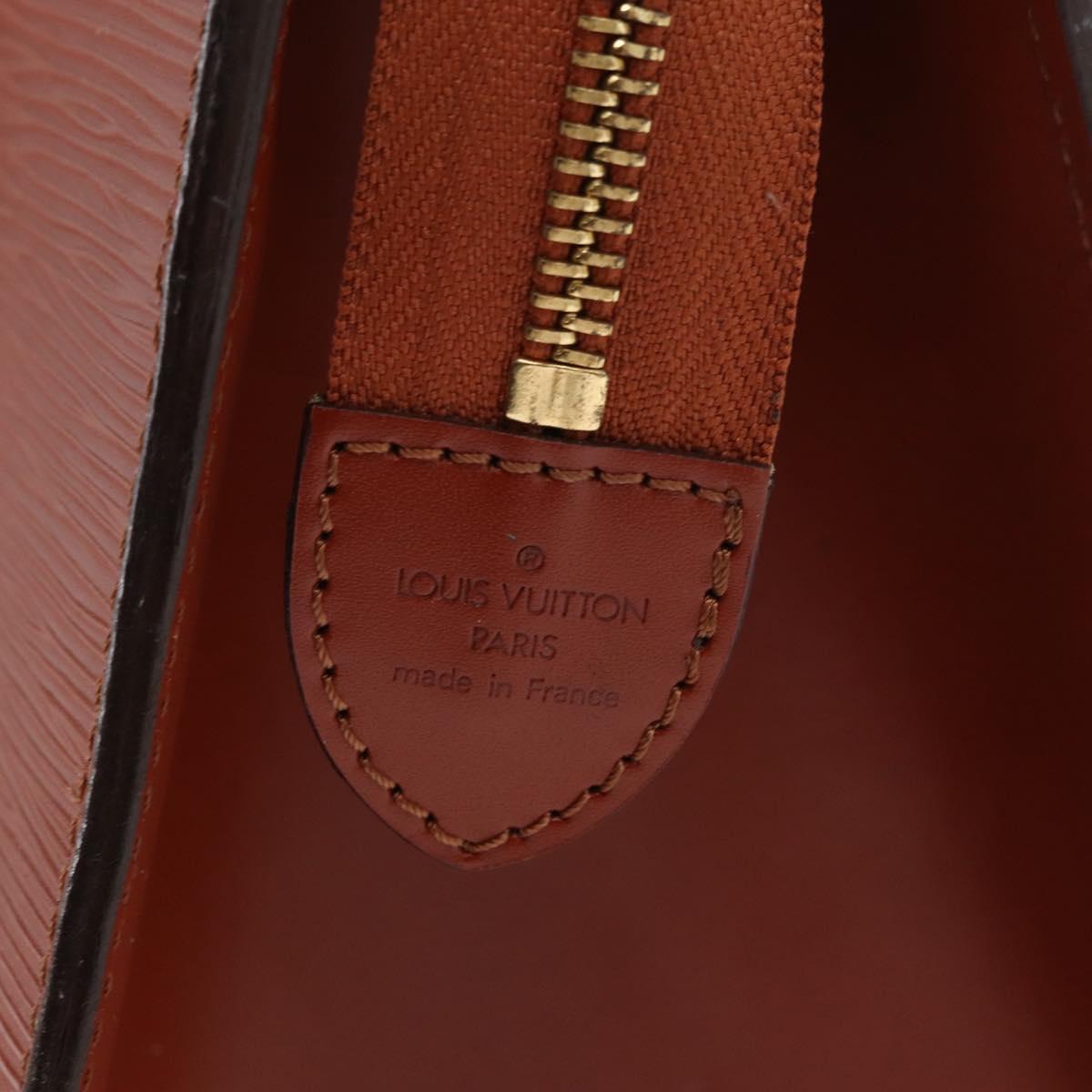 LOUIS VUITTON Epi Riviera Hand Bag Brown M48183 LV Auth 157305