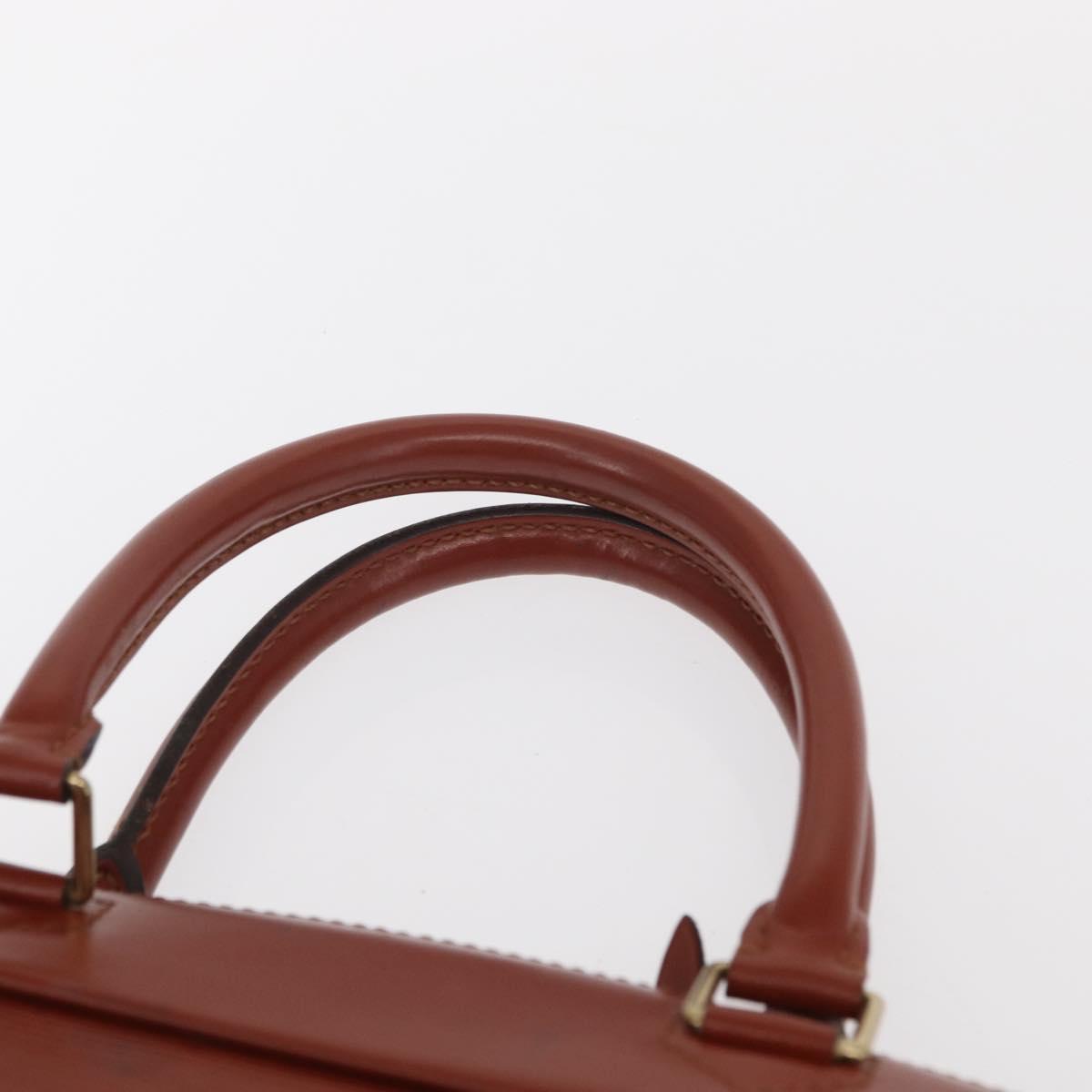 LOUIS VUITTON Epi Riviera Hand Bag Brown M48183 LV Auth 157305