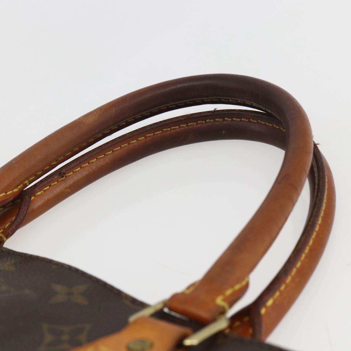 LOUIS VUITTON Monogram Sac Plat Hand Bag M51140 LV Auth 157306