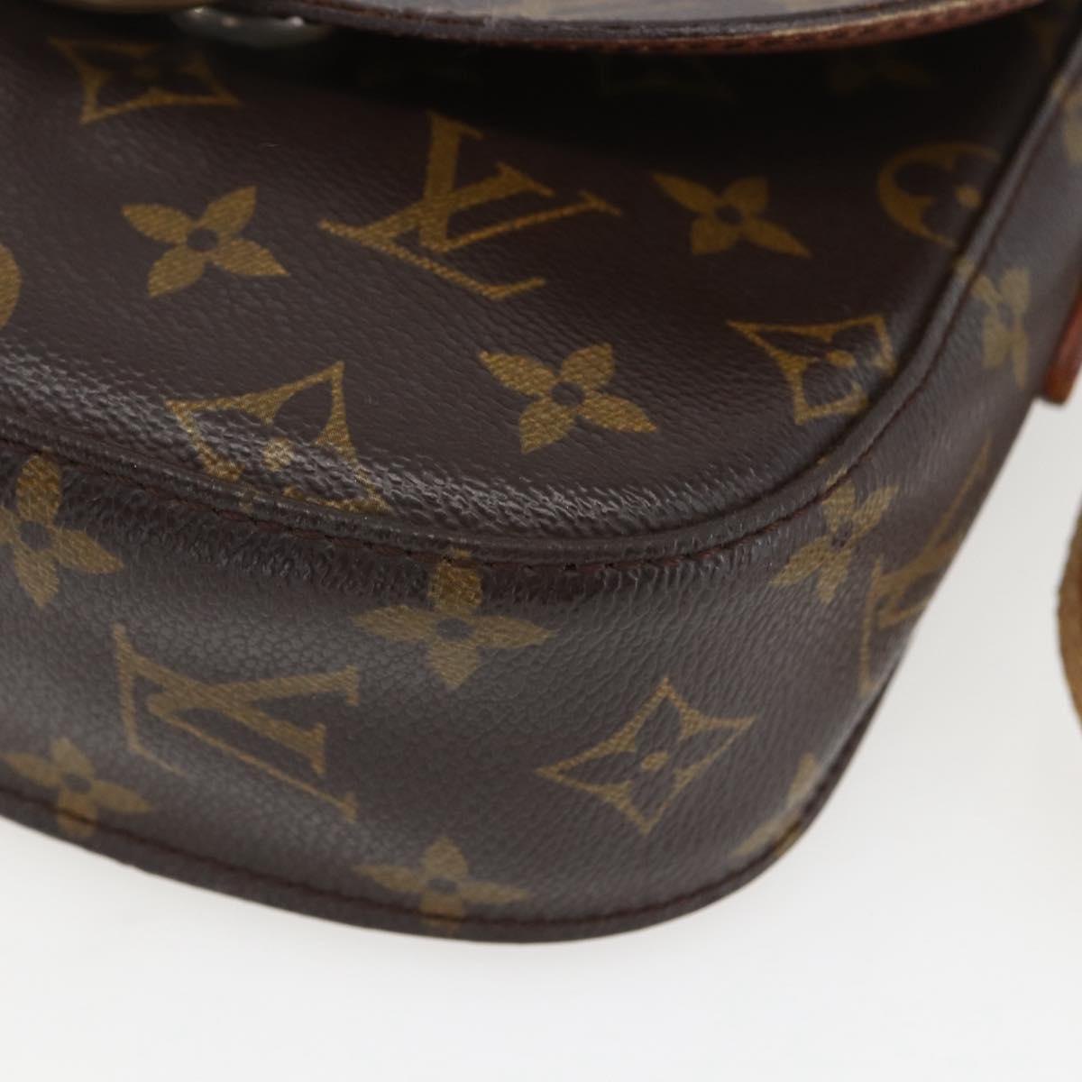 LOUIS VUITTON Monogram Saint Cloud PM Shoulder Bag M51244 LV Auth 157323