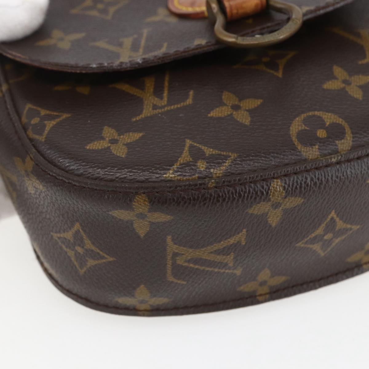 LOUIS VUITTON Monogram Saint Cloud PM Shoulder Bag M51244 LV Auth 157323