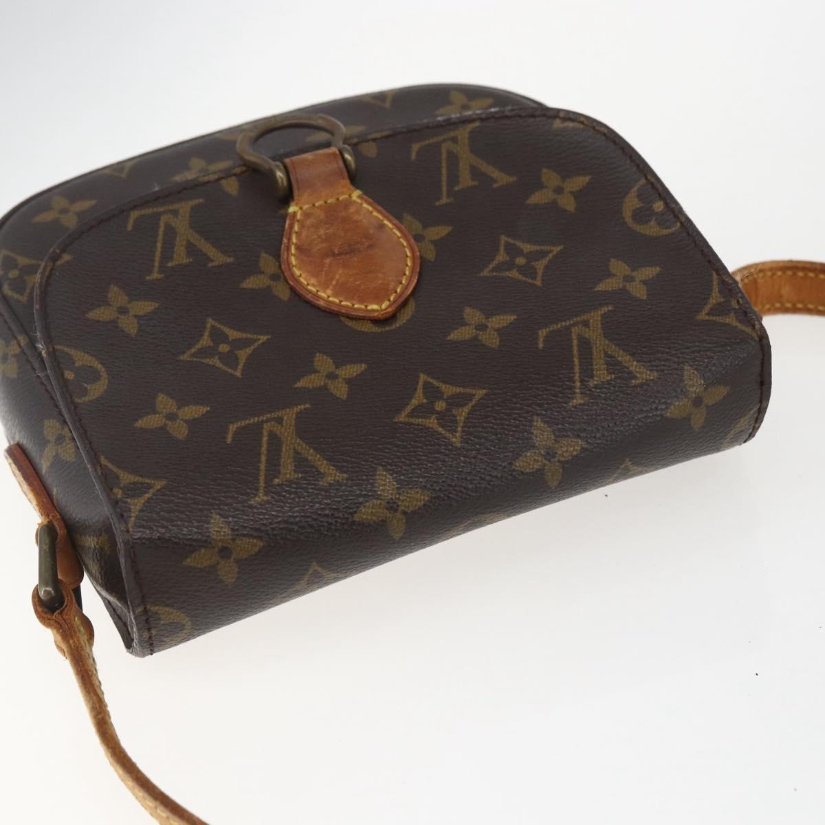 LOUIS VUITTON Monogram Saint Cloud PM Shoulder Bag M51244 LV Auth 157323