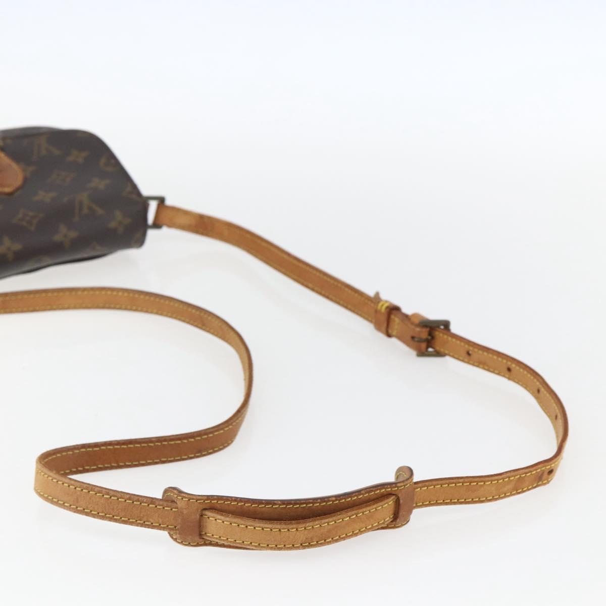 LOUIS VUITTON Monogram Saint Cloud PM Shoulder Bag M51244 LV Auth 157323