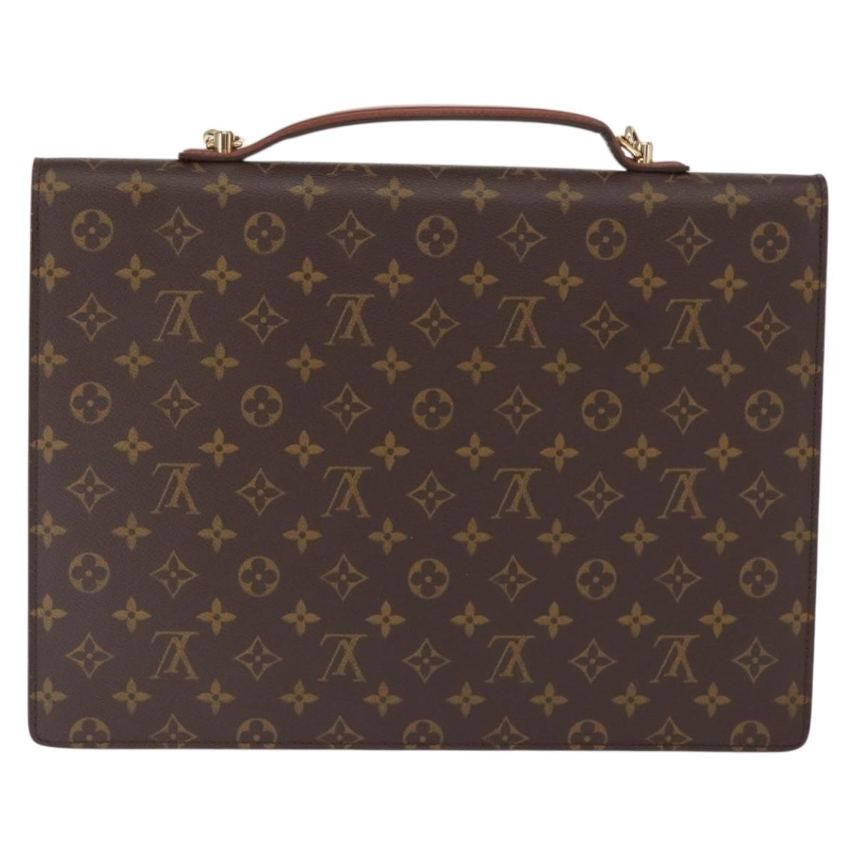 LOUIS VUITTON Monogram Porte Documents Bandouliere Bag M53338 LV Auth 157333