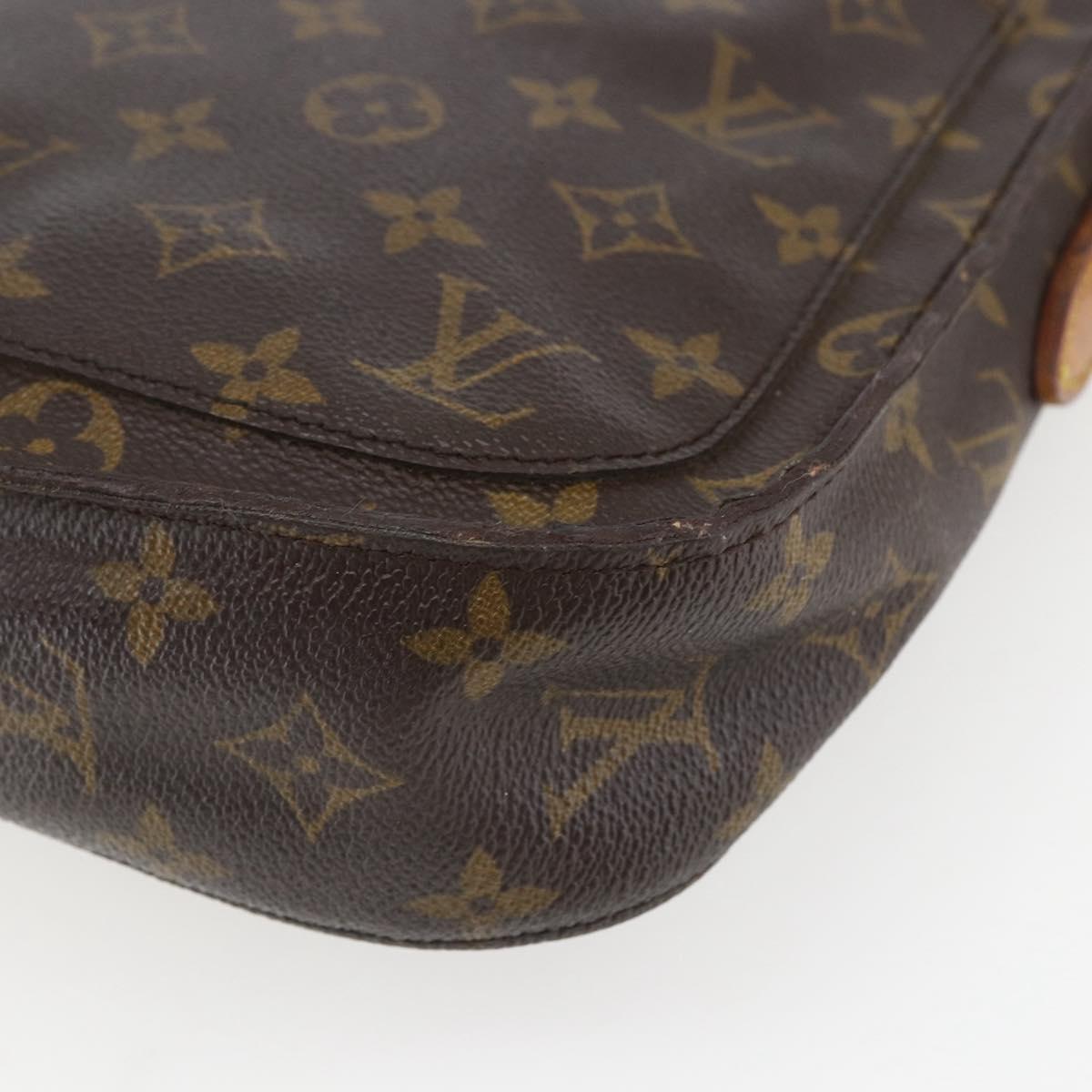 LOUIS VUITTON Monogram Saint Cloud GM Shoulder Bag M51242 LV Auth 157348