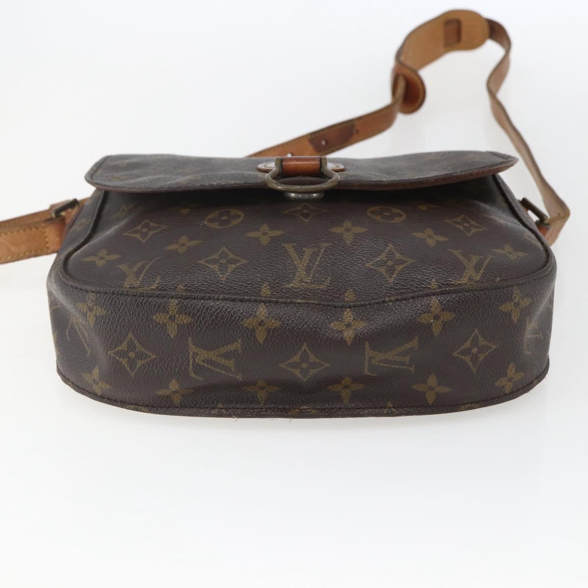 LOUIS VUITTON Monogram Saint Cloud GM Shoulder Bag M51242 LV Auth 157348