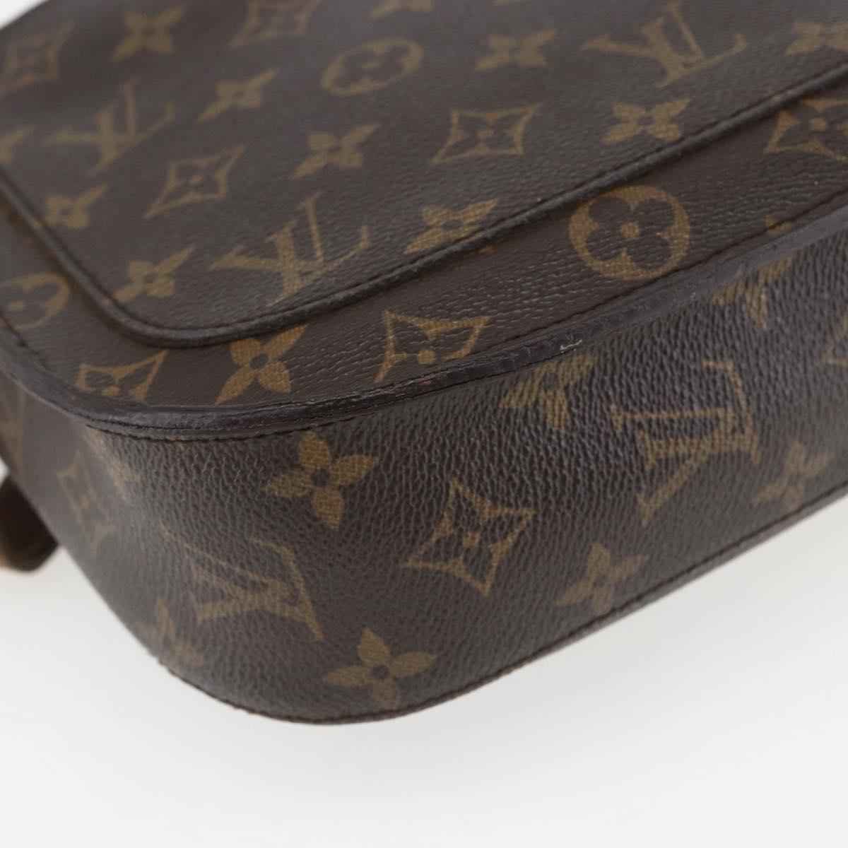 LOUIS VUITTON Monogram Saint Cloud GM Shoulder Bag M51242 LV Auth 157349