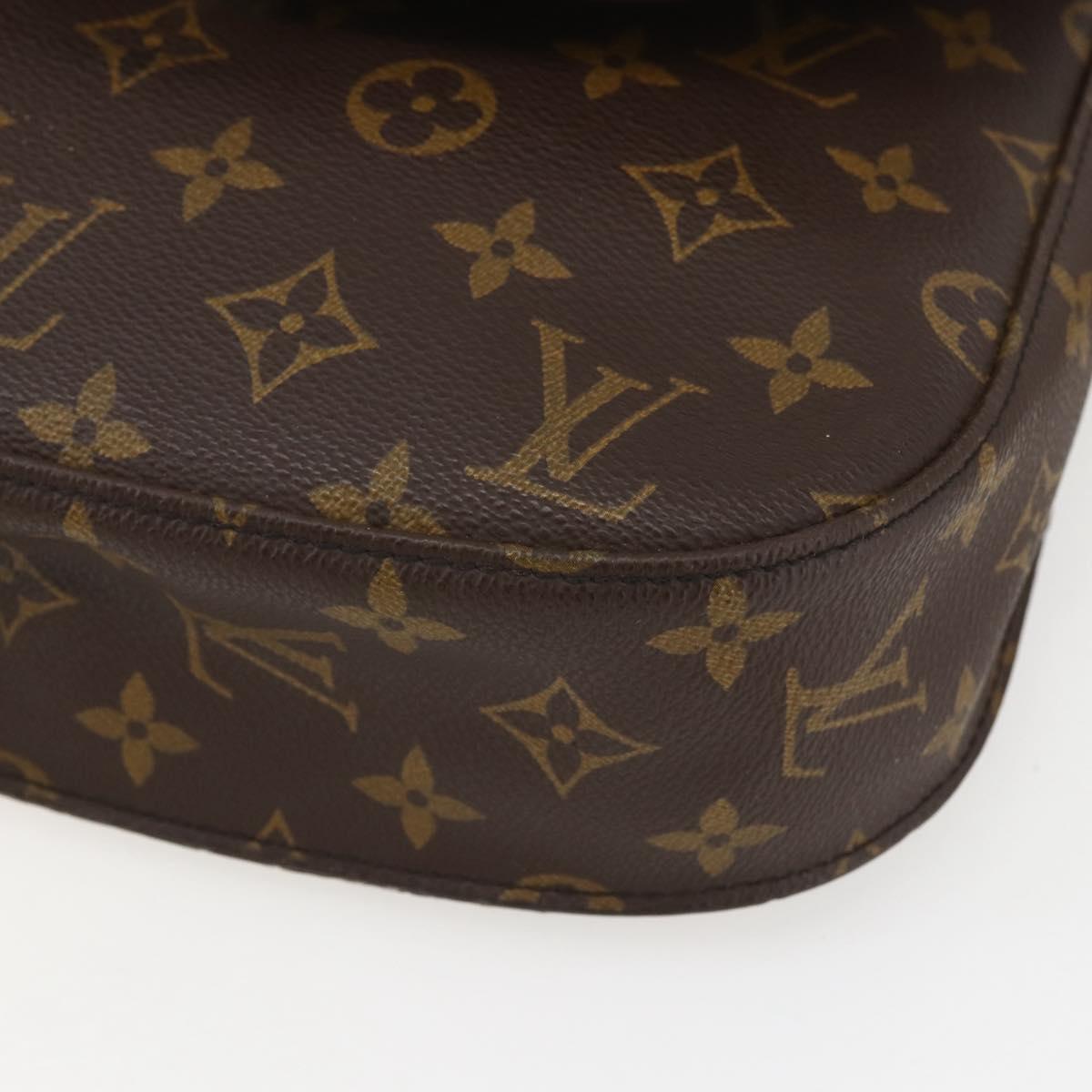 LOUIS VUITTON Monogram Saint Cloud GM Shoulder Bag M51242 LV Auth 157351