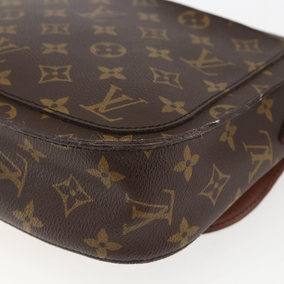 LOUIS VUITTON Monogram Saint Cloud GM Shoulder Bag M51242 LV Auth 157351