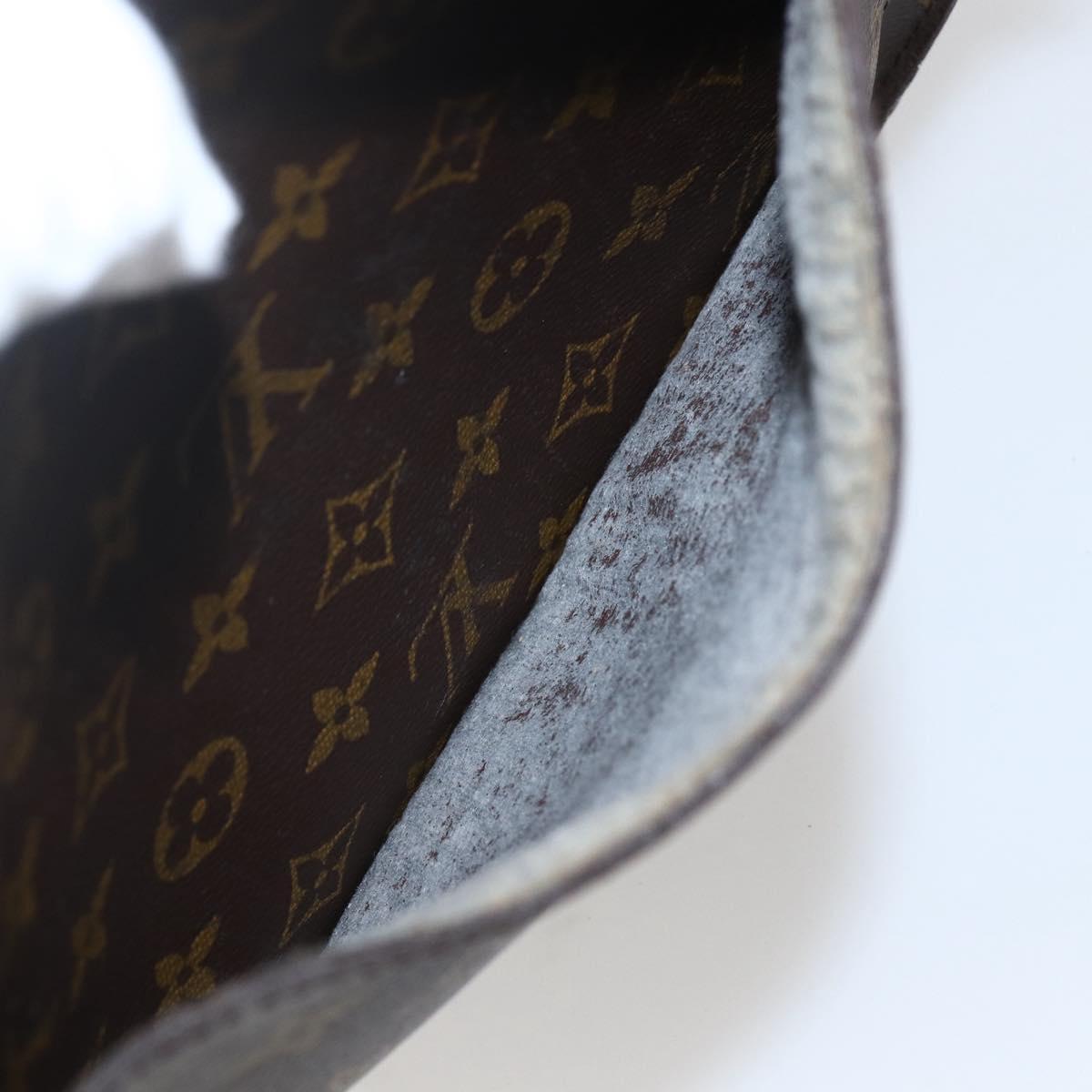 LOUIS VUITTON Monogram Saint Cloud GM Shoulder Bag M51242 LV Auth 157351