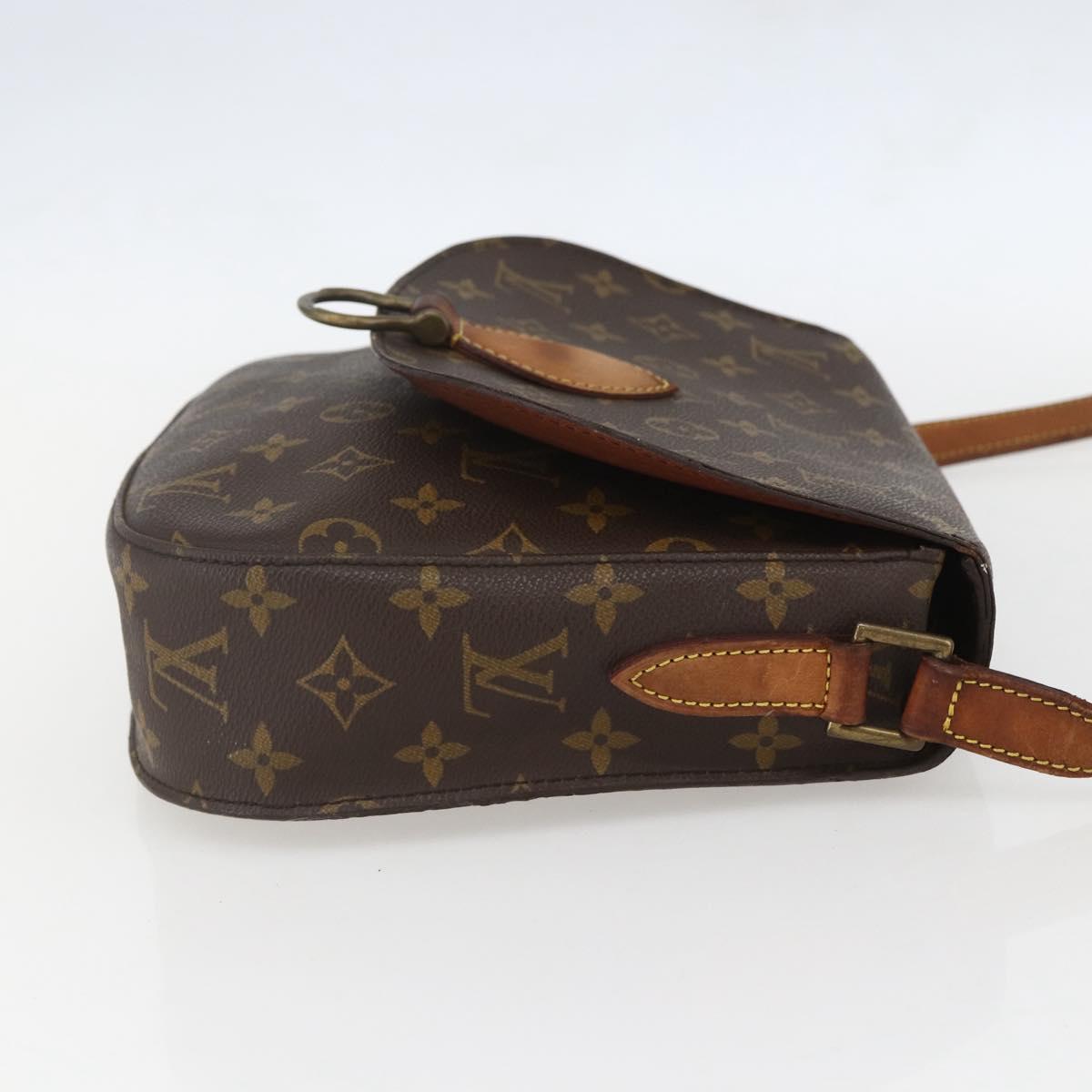 LOUIS VUITTON Monogram Saint Cloud GM Shoulder Bag M51242 LV Auth 157351