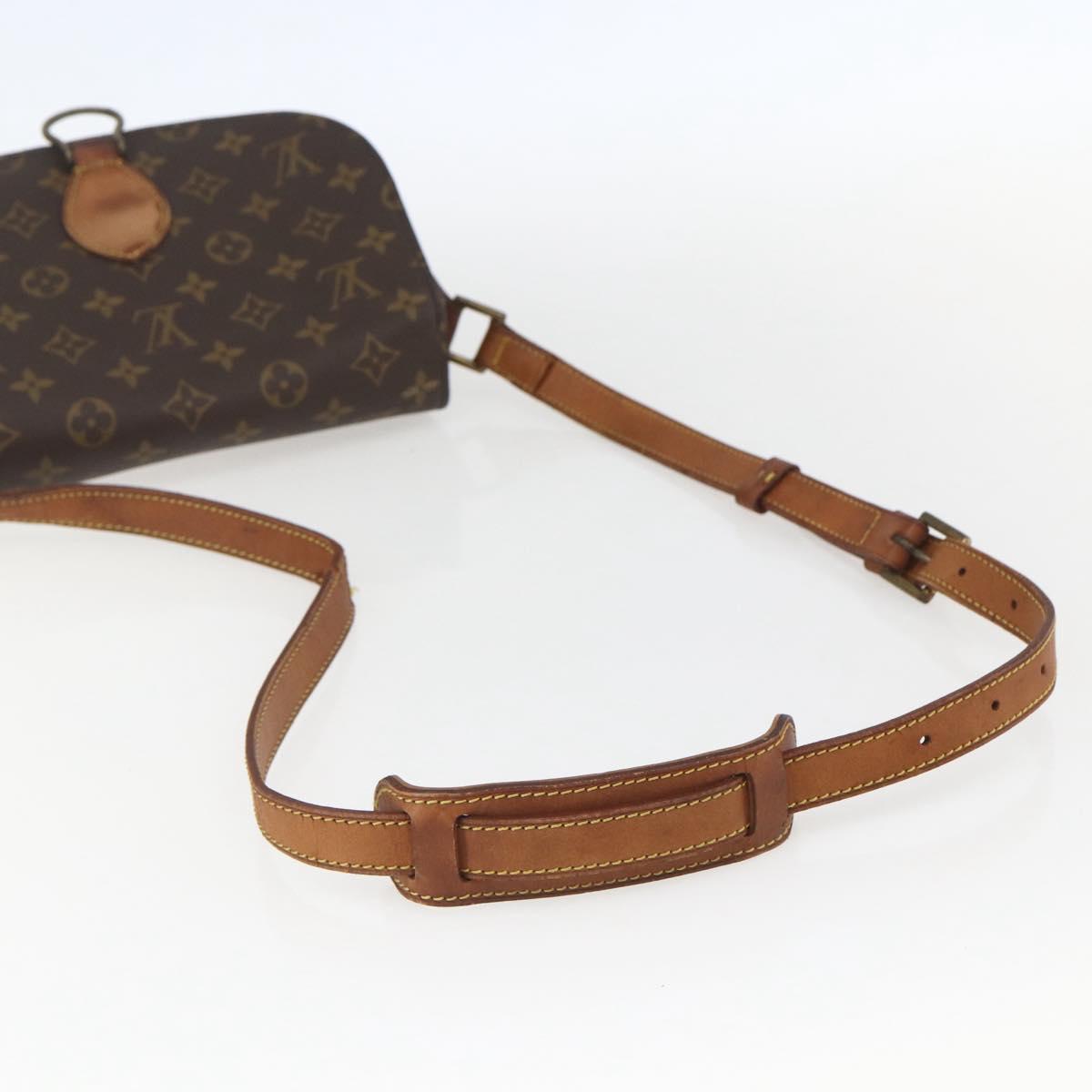 LOUIS VUITTON Monogram Saint Cloud GM Shoulder Bag M51242 LV Auth 157351