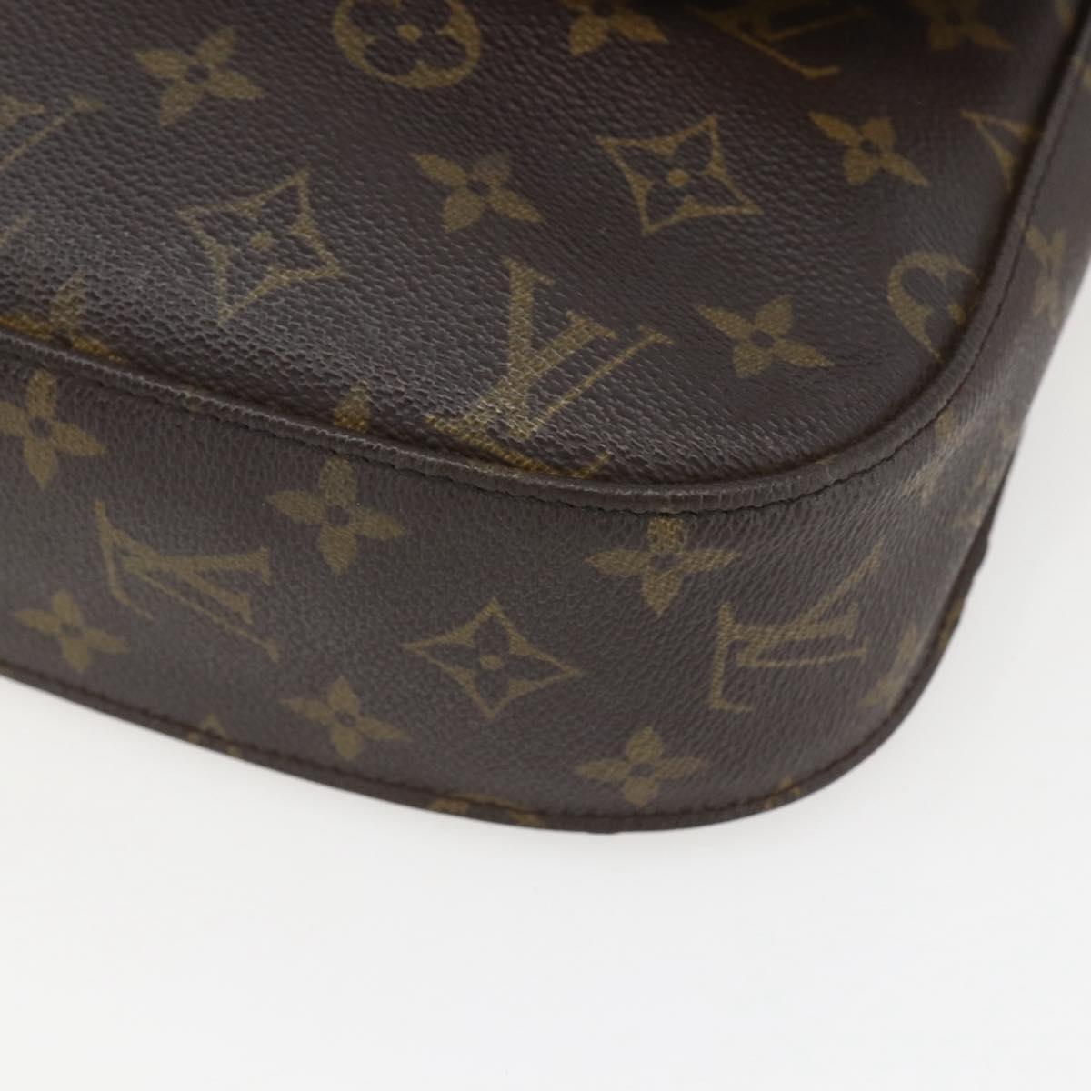 LOUIS VUITTON Monogram Saint Cloud GM Shoulder Bag M51242 LV Auth 157352