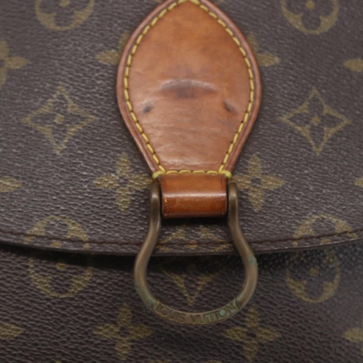 LOUIS VUITTON Monogram Saint Cloud GM Shoulder Bag M51242 LV Auth 157352