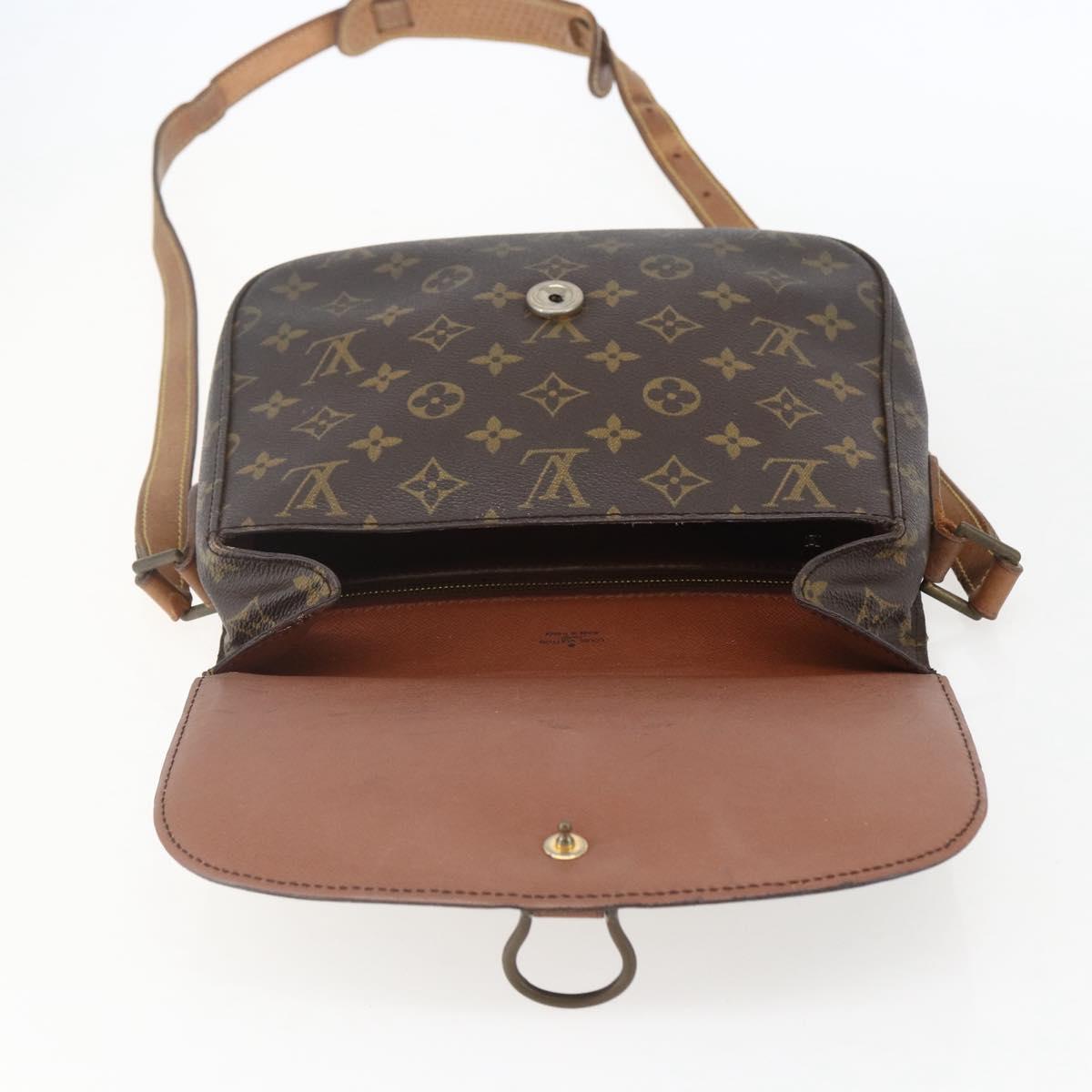 LOUIS VUITTON Monogram Saint Cloud GM Shoulder Bag M51242 LV Auth 157352